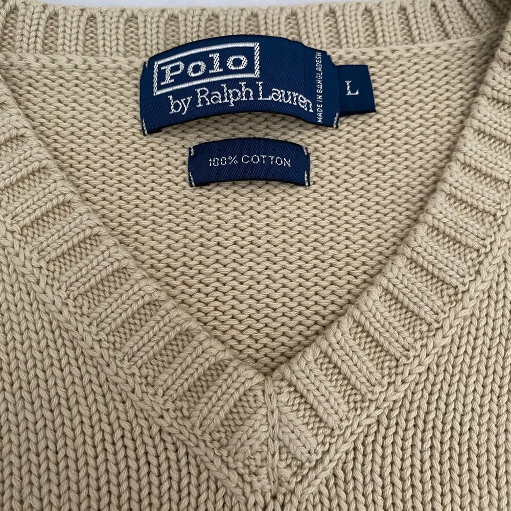 MENS RALPH LAUREN SZ L VEST